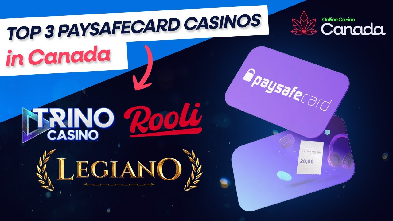 Top 3 Paysafecard Casinos in Canada 🎰 | Best Games, Bonuses \u0026 Payment Options!