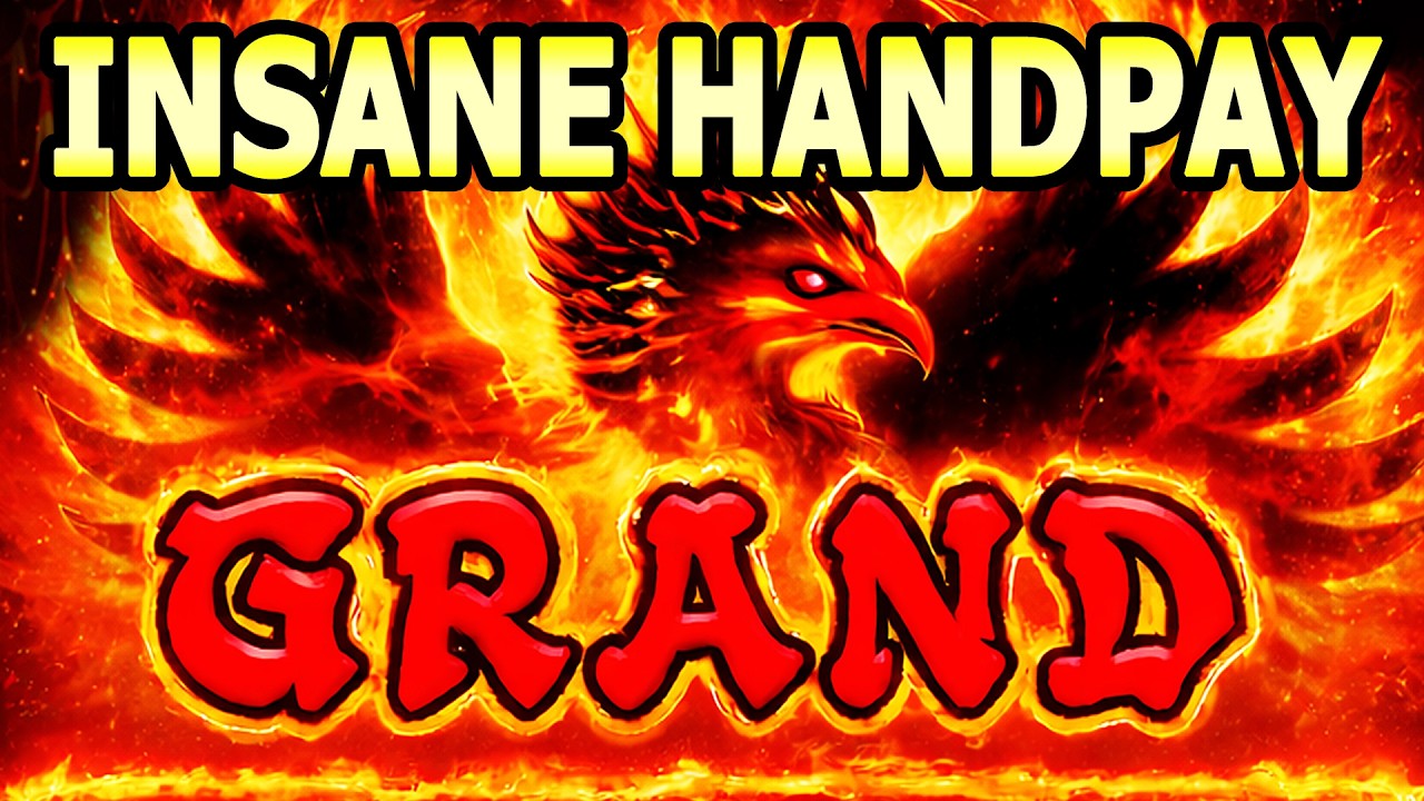 😲 I won the GRAND LIVE! 😲 MASSIVE Jackpot Handpay in Phoenix Link! My 2nd Biggest Win Ever!